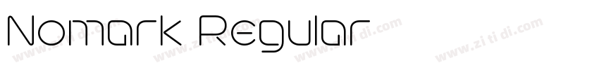 Nomark Regular字体转换 Nomark Regular字体转换